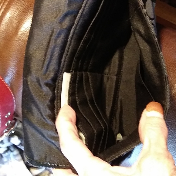 EUC. Black coach wristlet/ wallet